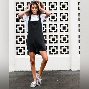 Smash + Tess Black Shorty Romper